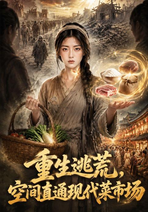 重生逃荒，空间直通现代菜市场