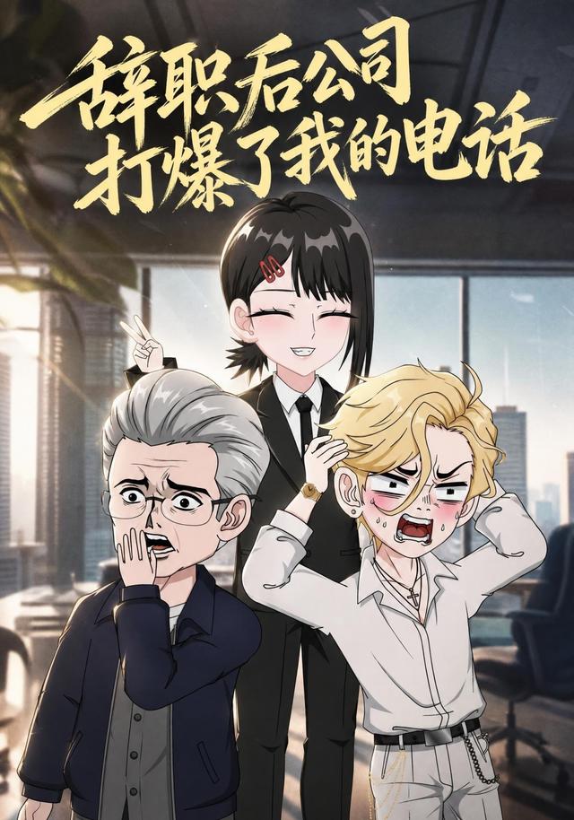 辞职后公司打爆了我的电话 cover