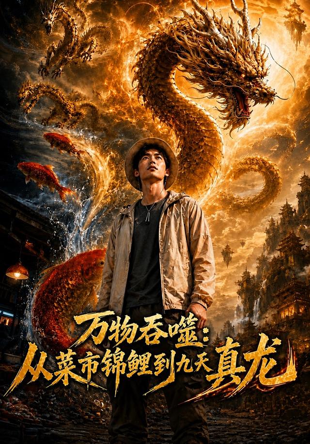 万物吞噬：从菜市锦鲤到九天真龙 cover
