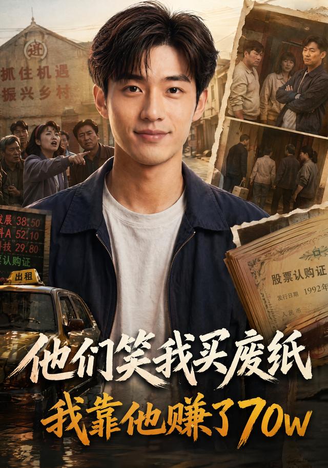 他们笑我买废纸，我靠他赚了70w cover