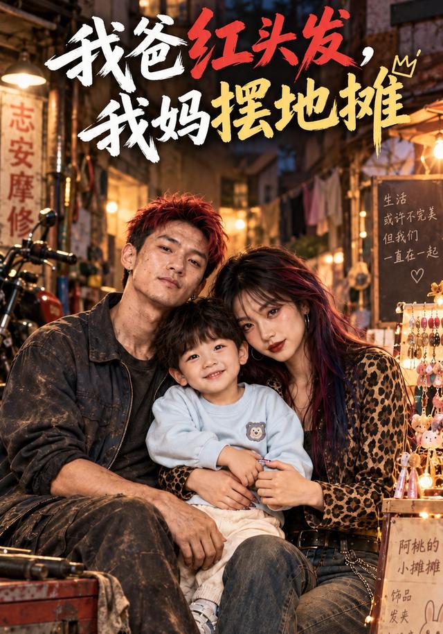 我爸红头发，我妈摆地摊