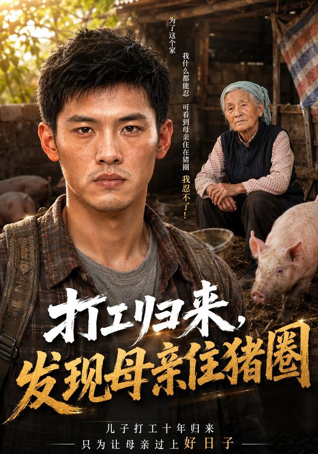 打工归来发现母亲住猪圈 cover