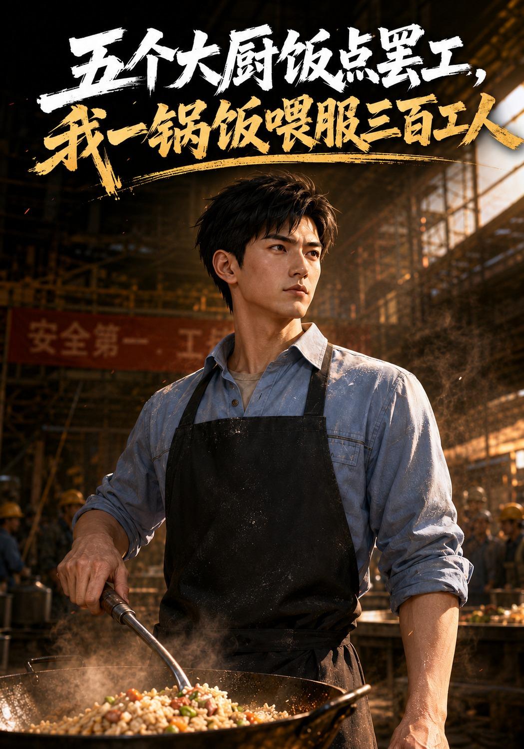 五个大厨饭点罢工，我一锅饭喂服三百工人