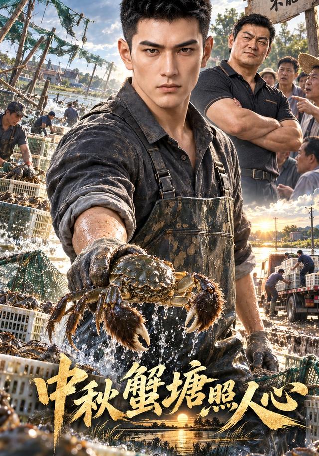 中秋蟹塘照人心 cover