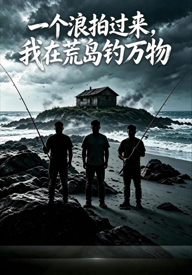 一个浪拍过来，我在荒岛钓万物