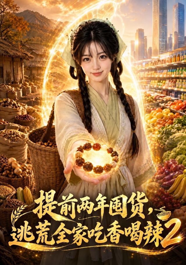 提前两年囤货，逃荒全家吃香喝辣2