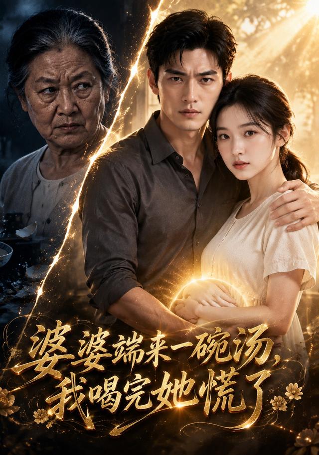 婆婆端来一碗汤，我喝完她慌了