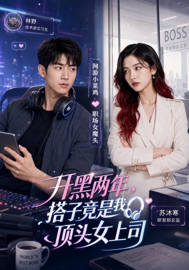 开黑两年，搭子竟是我顶头女上司 cover