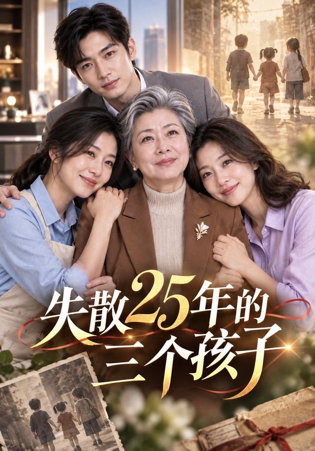 失散25年的三个孩子