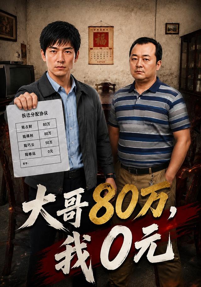 大哥80万，我0元