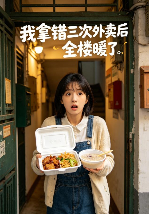 我拿错三次外卖后全楼暖了
