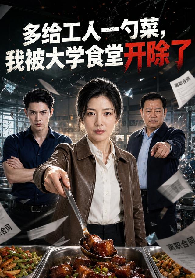 多给工人一勺菜，我被大学食堂开除了 cover