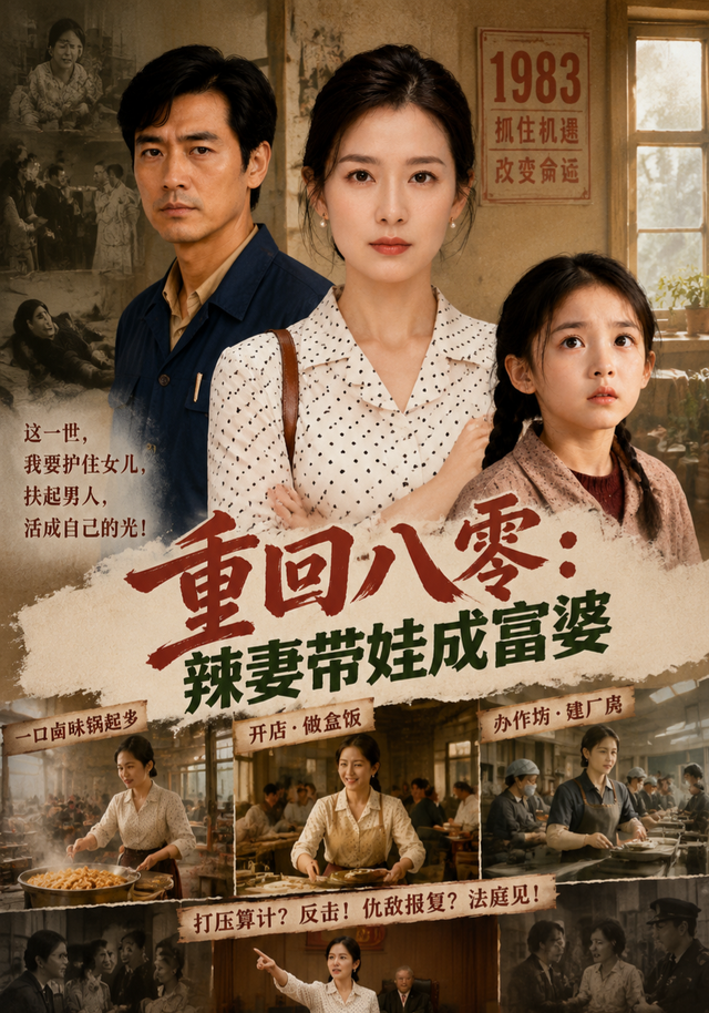 重回八零：辣妻带娃成富婆 cover