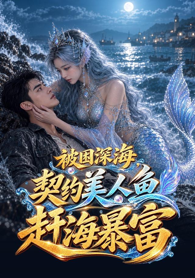 被困深海，契约美人鱼赶海暴富