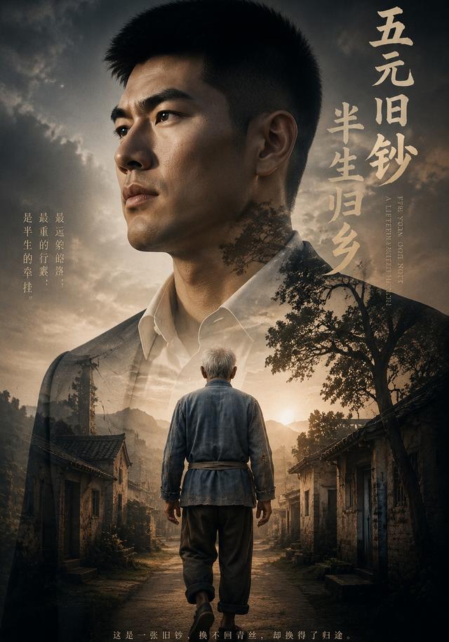 五元旧钞，半生归乡