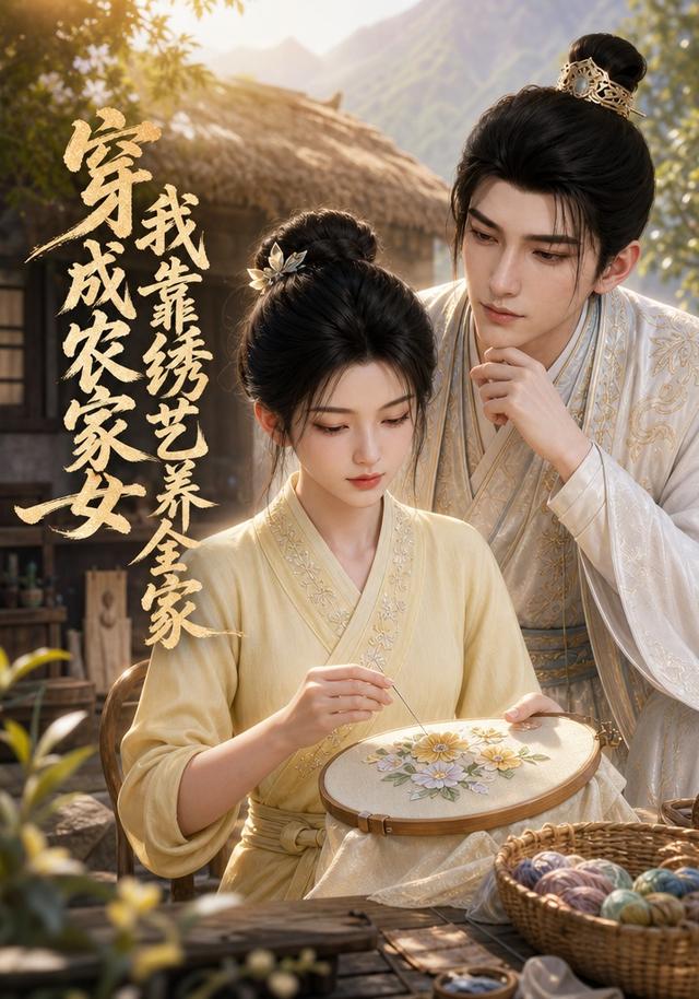 穿成农家女，我靠绣艺养全家 cover