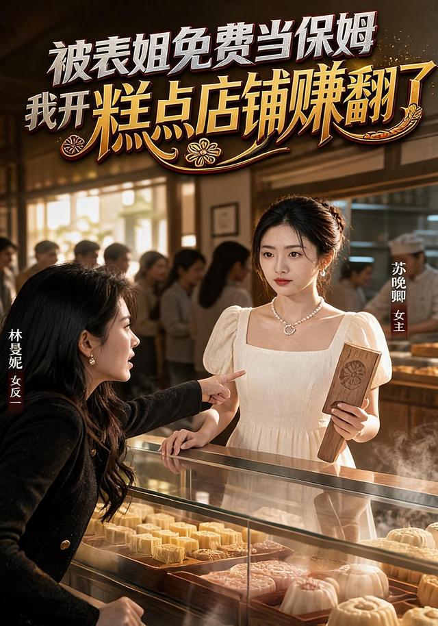 被表姐免费当保姆，我开糕点店铺赚翻了封面