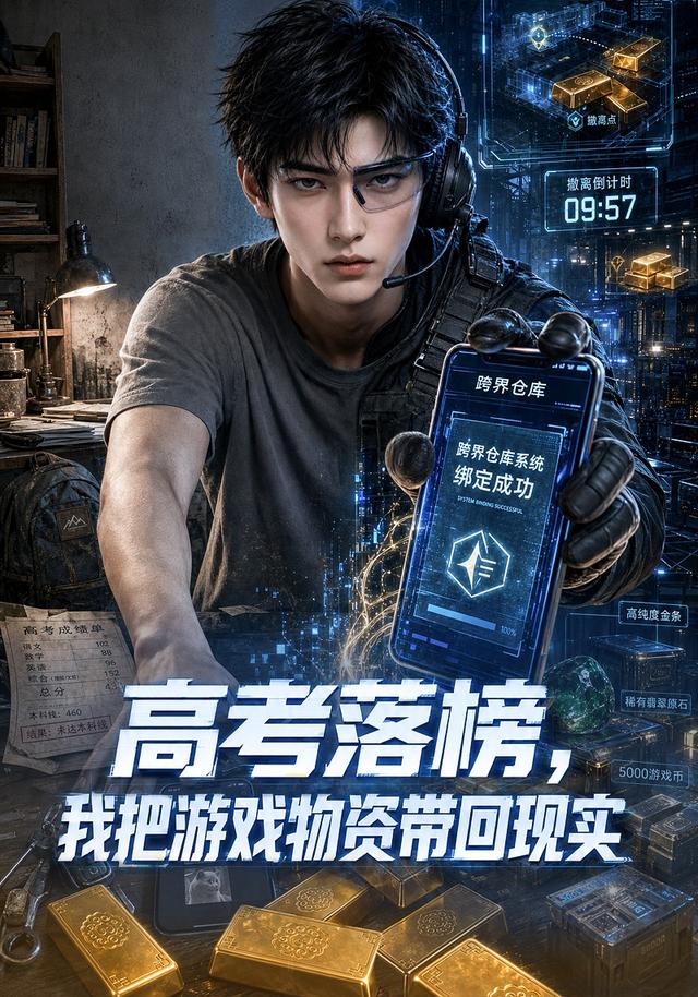 高考落榜，我把游戏物资带回现实 cover