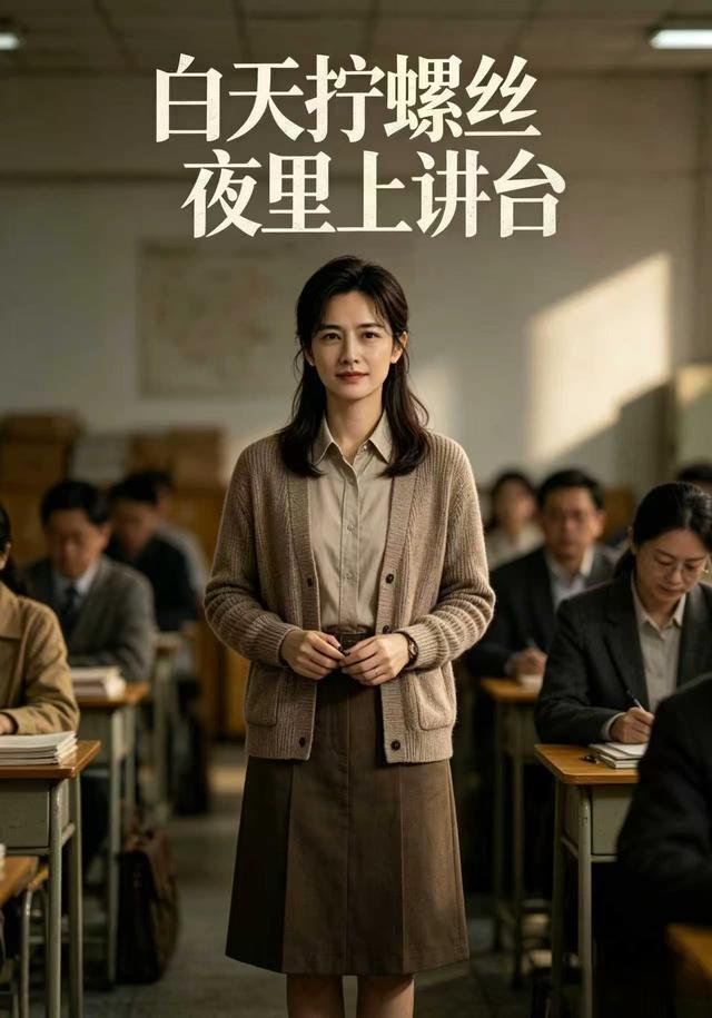 白天拧螺丝夜里上讲台