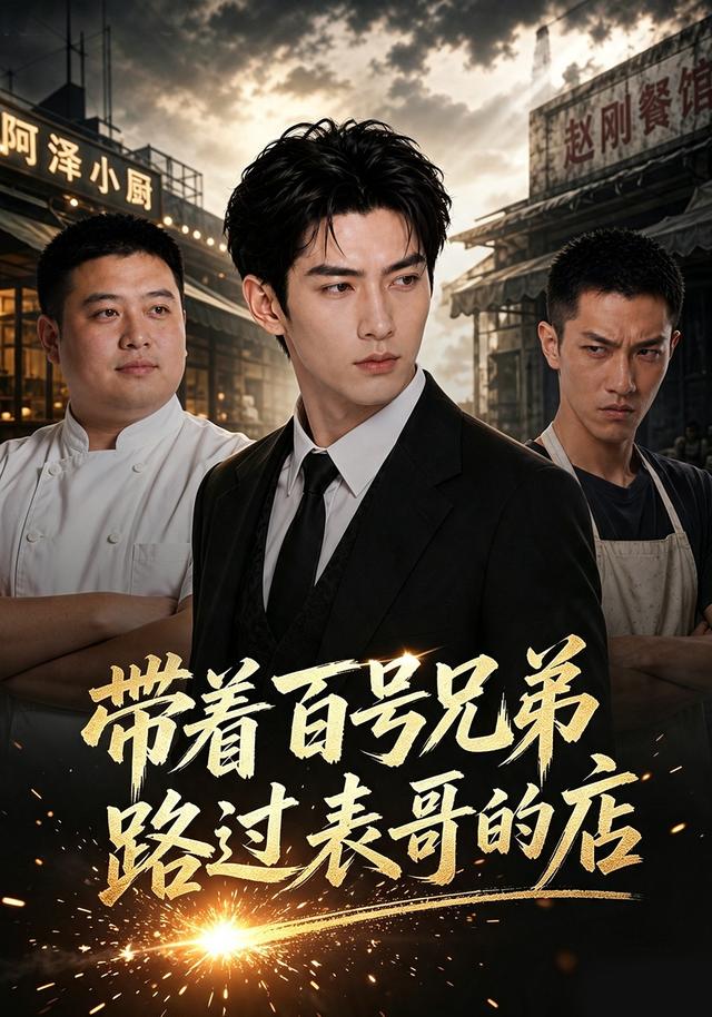 带着百号兄弟路 过表哥的店