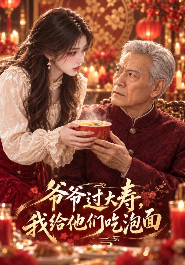 爷爷过大寿，我给他们吃泡面
