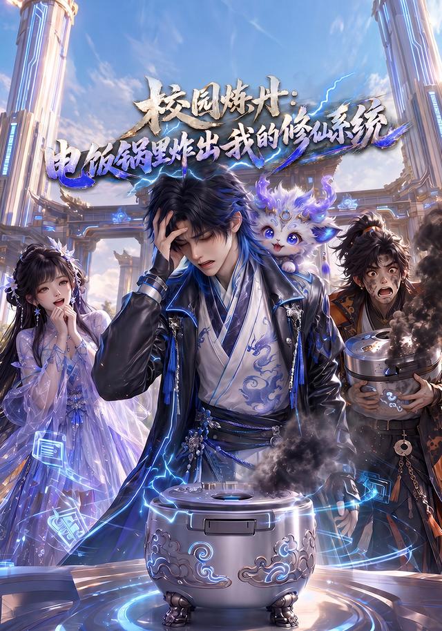 校园炼丹：电饭锅里炸出我的修仙系统 cover