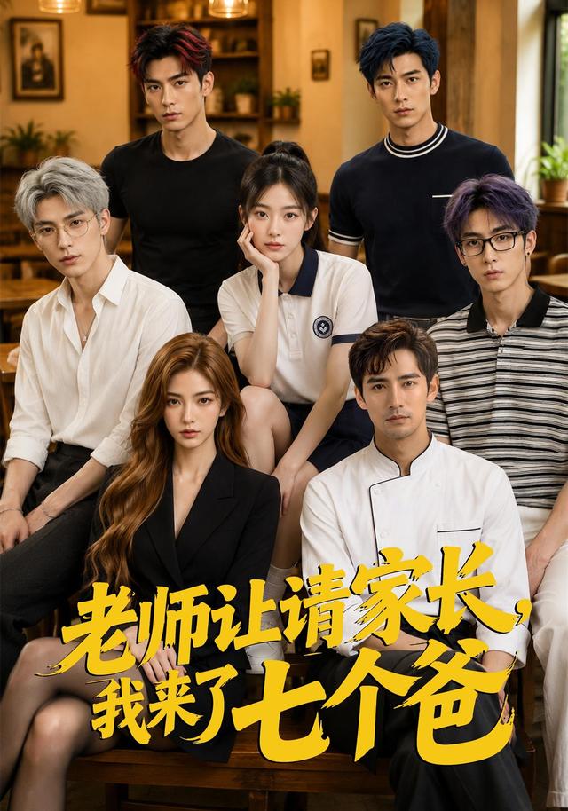 老师让请家长，我来了七个爸 cover
