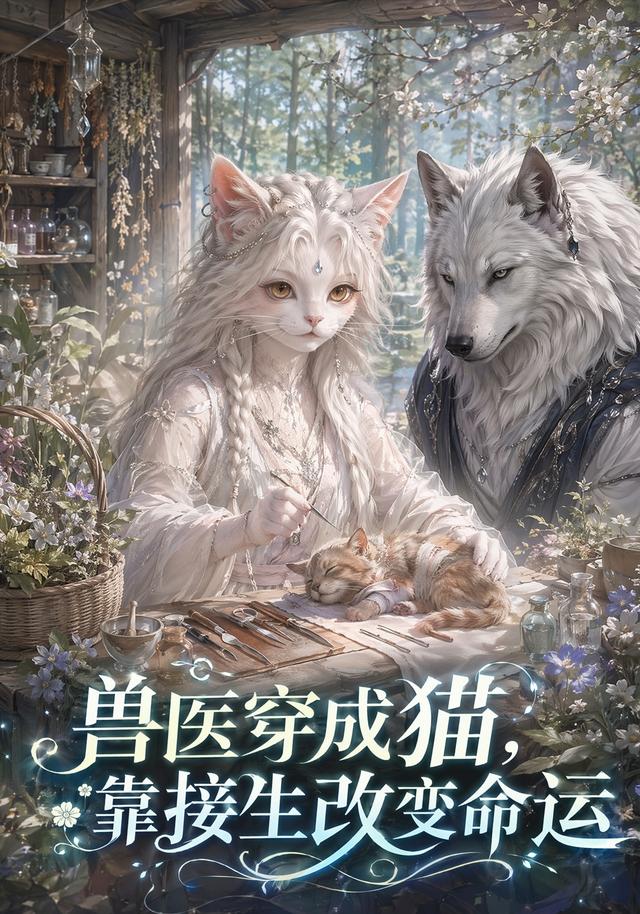 兽医穿成猫，靠接生改变命运封面
