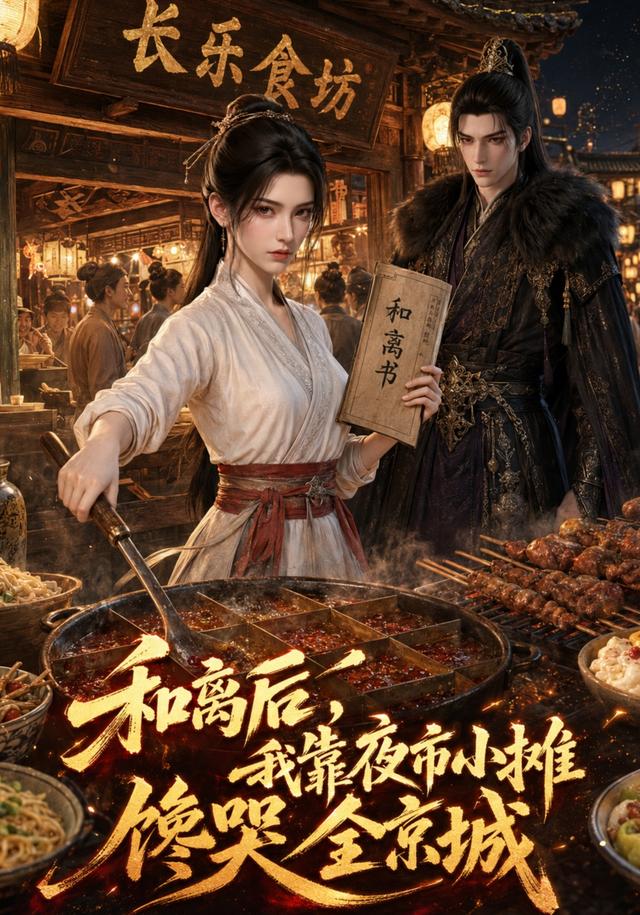 和离后，我靠夜市小摊馋哭全京城 cover