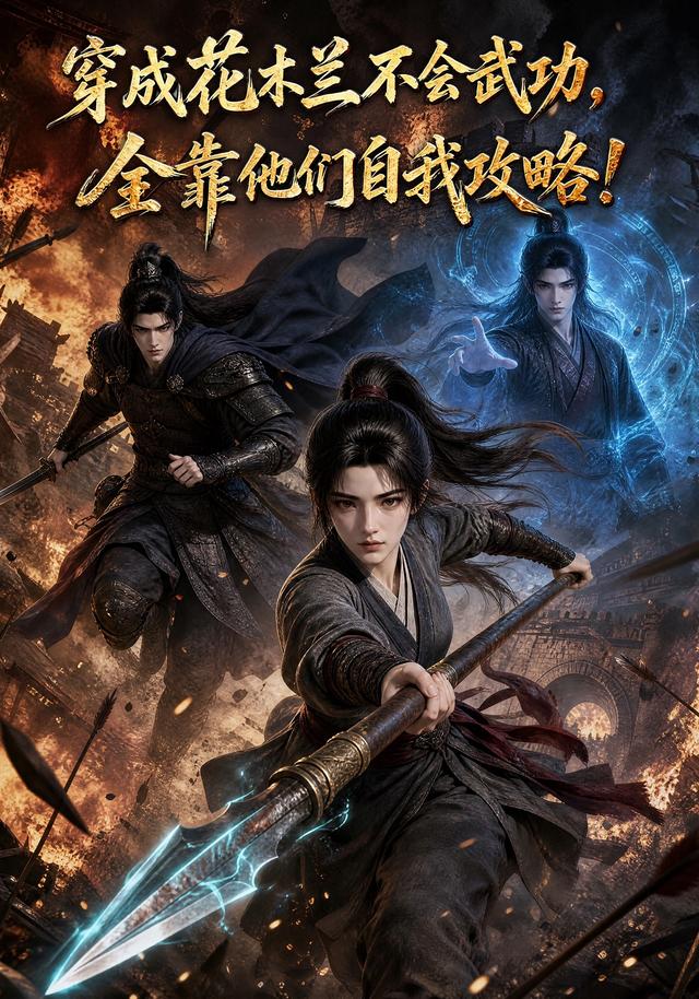 穿成花木兰不会武功，全靠他们自我攻略 cover