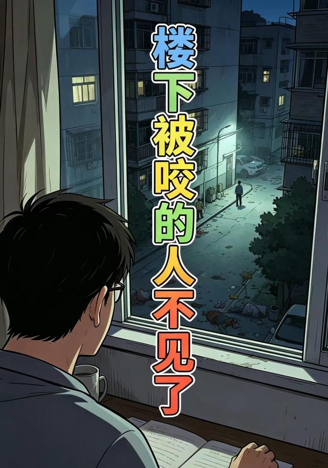 楼下被咬的人不见了