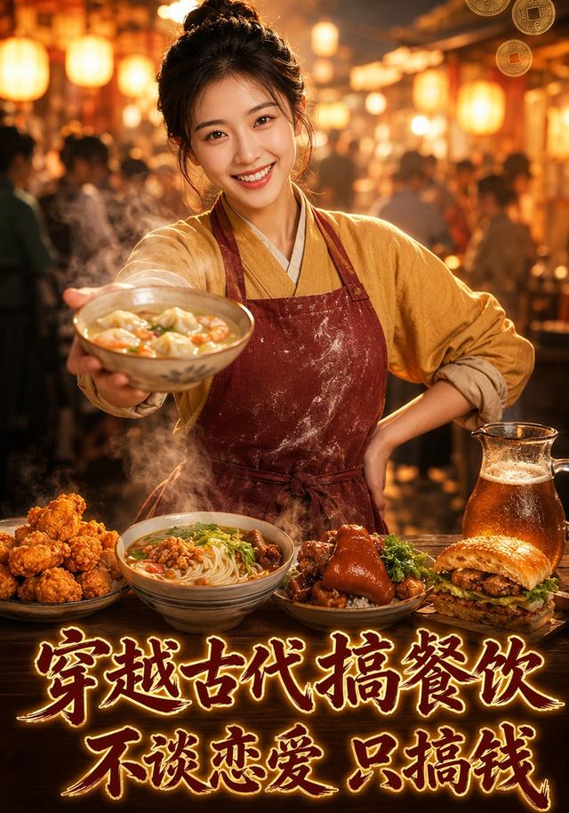 穿越古代搞餐饮，不谈恋爱只搞钱 cover