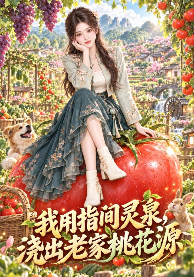 我用指间灵泉，浇出老家桃花源