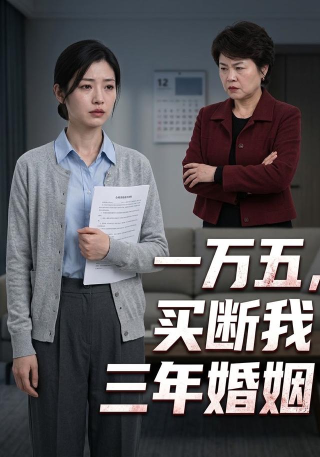 一万五，买断我三年婚姻