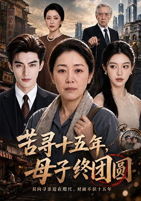 苦寻十五年，母子终团圆