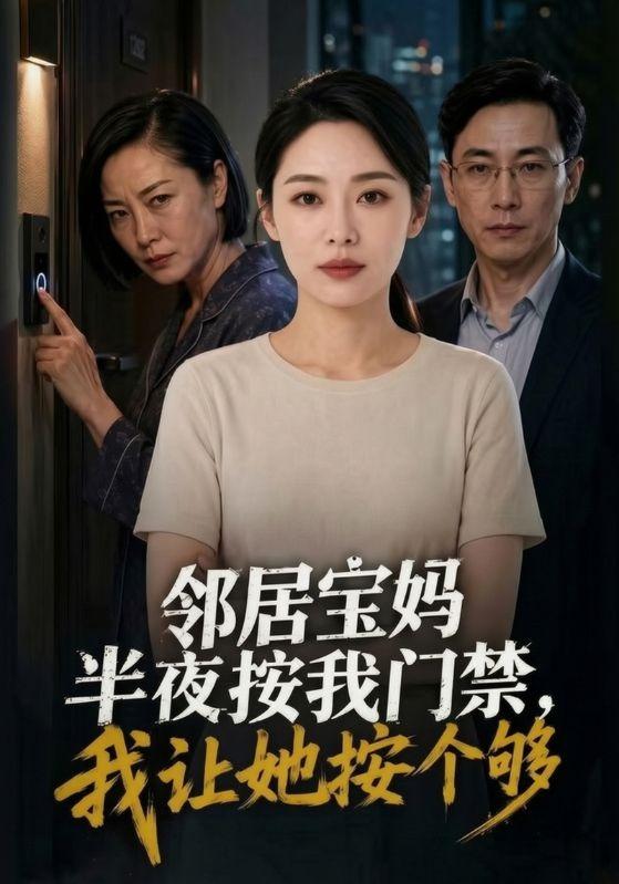 邻居宝妈半夜按我门禁，我让她按个够