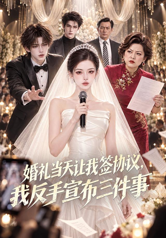 婚礼当天让我签协议，我反手宣布三件事