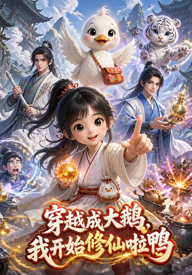穿越成大鹅，我开始修仙啦鸭