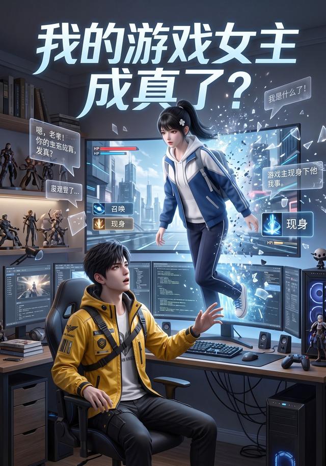 我的游戏女主成真了？ cover
