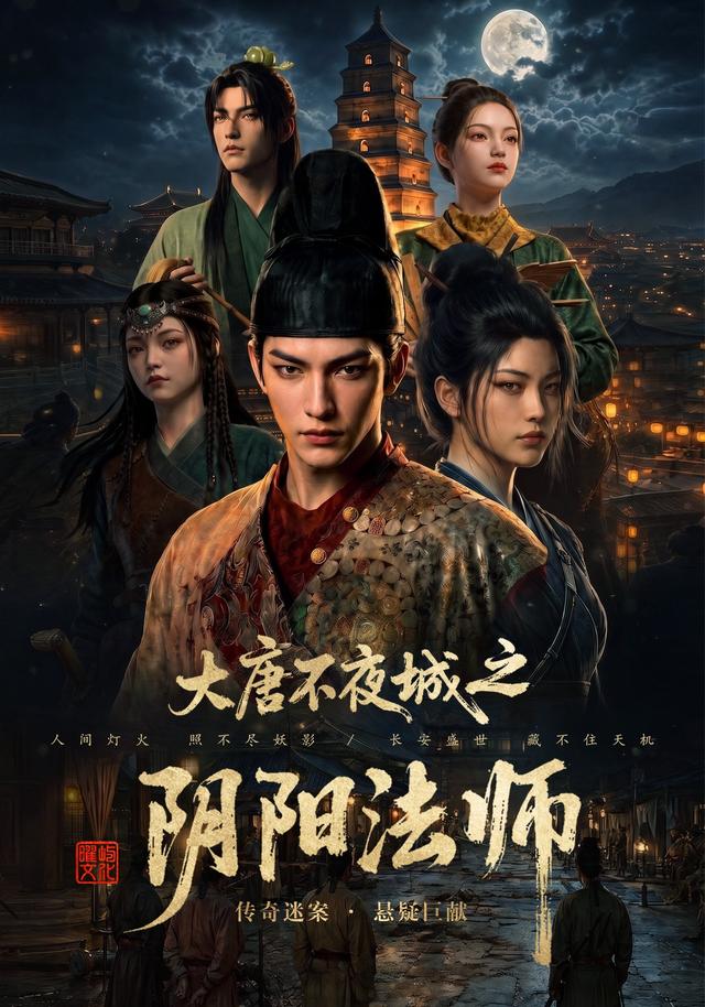 大唐不夜城之阴阳法师 cover