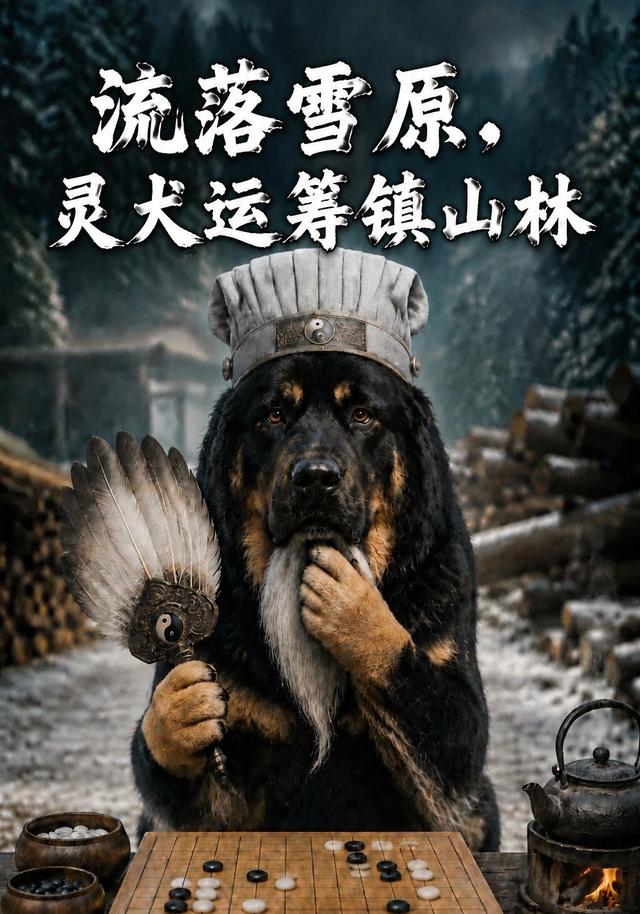 流落雪原，灵犬运筹镇山林 cover