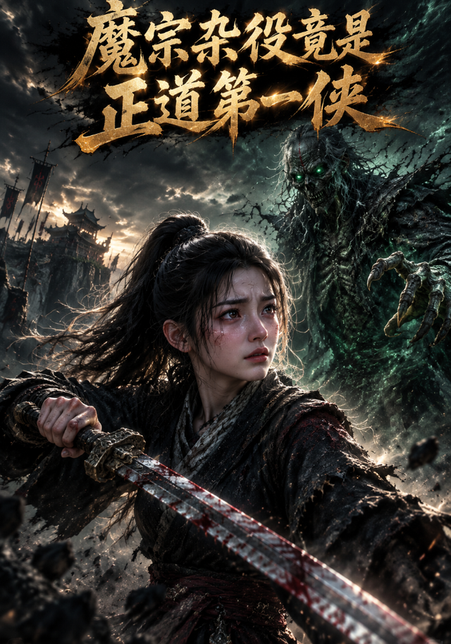 魔修杂役竟是正道第一侠 cover