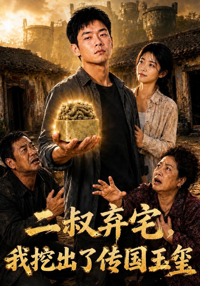 二叔弃宅，我挖出传国玉玺 cover