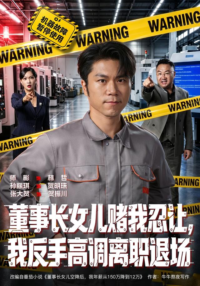 董事长女儿赌我忍让，我反手高调离职退场