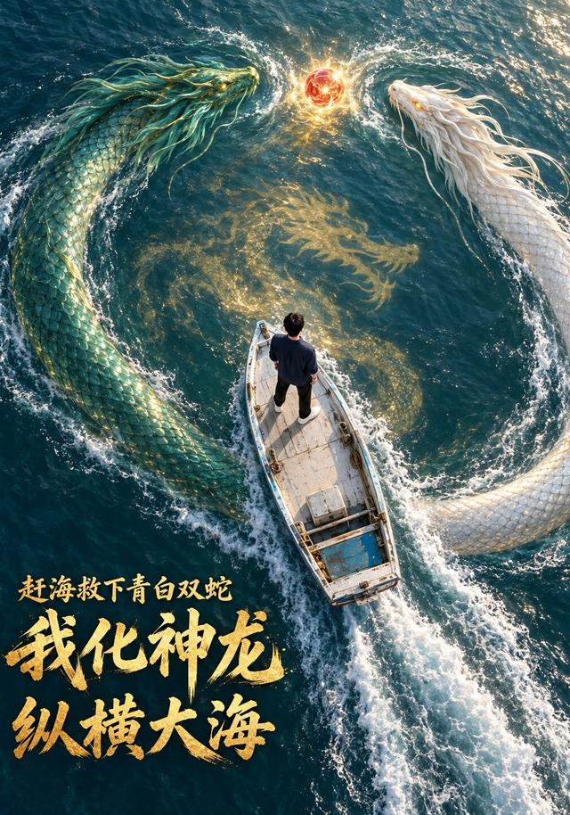 赶海救下青白双蛇，我化神龙纵横大海