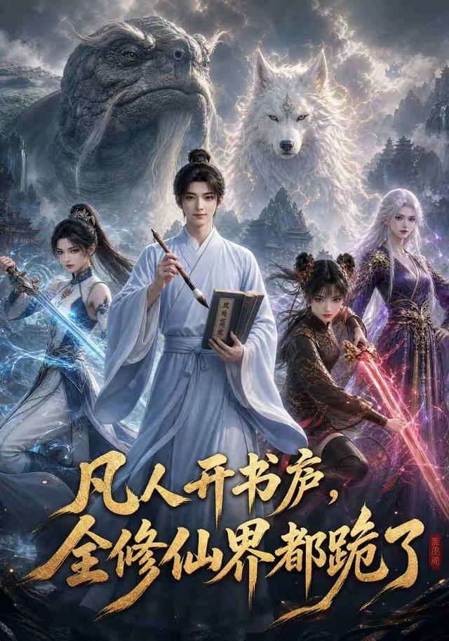 凡人开书庐，全修仙界都跪了 cover
