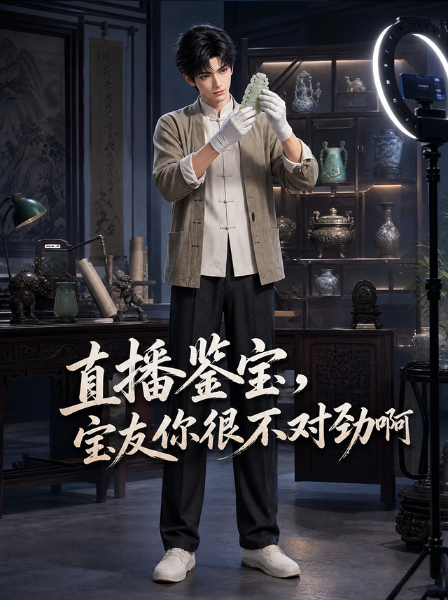 直播鉴宝，宝友你很不对劲啊 cover