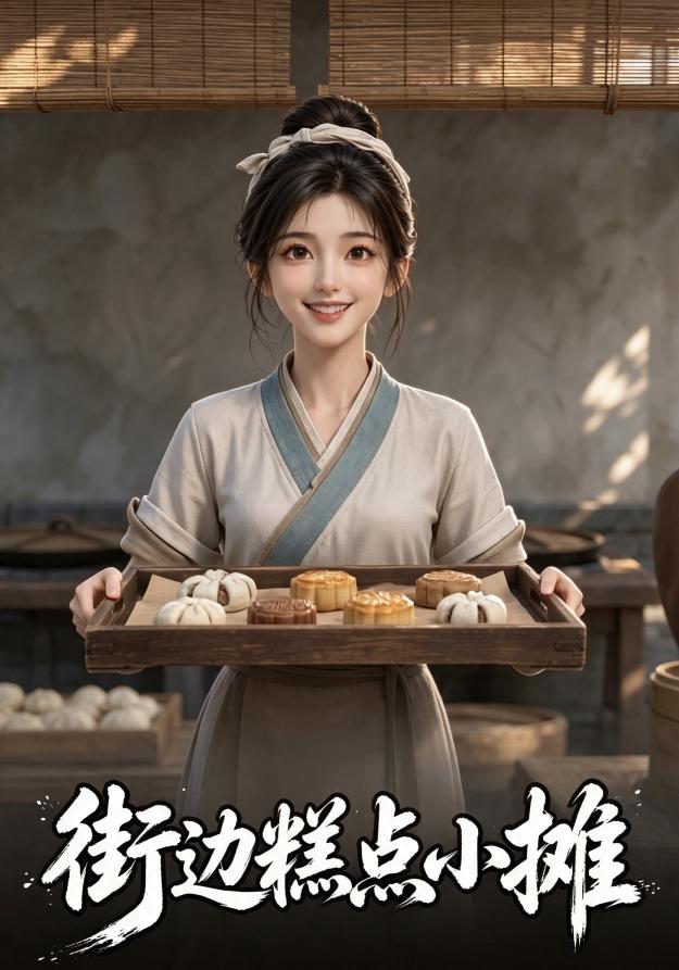 街边糕点小摊 cover