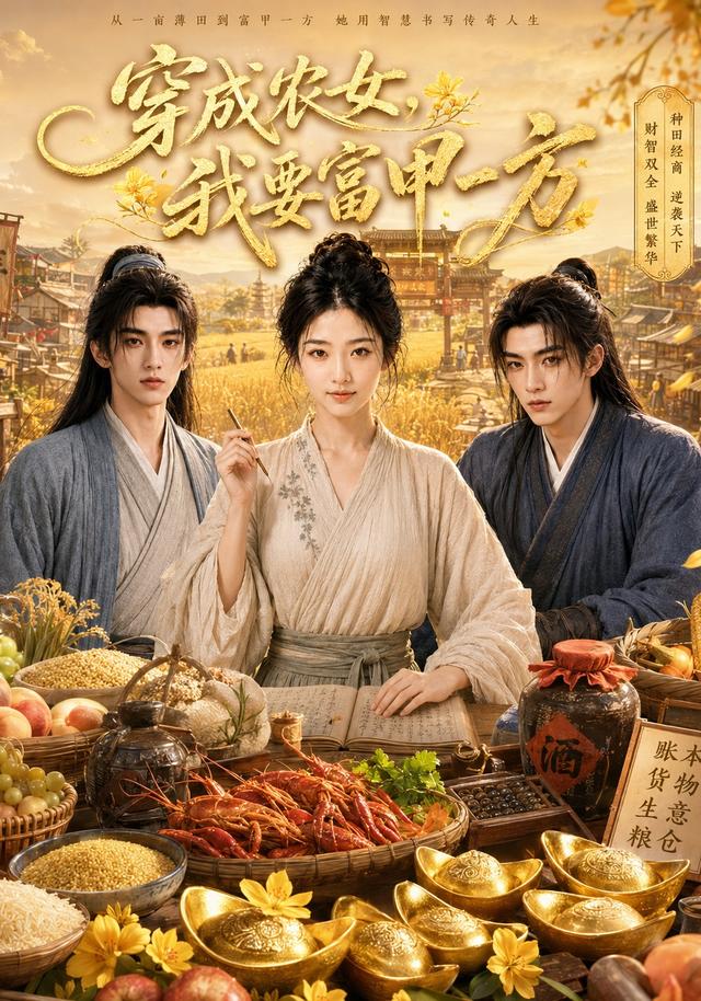 穿成农女，我要富甲一方