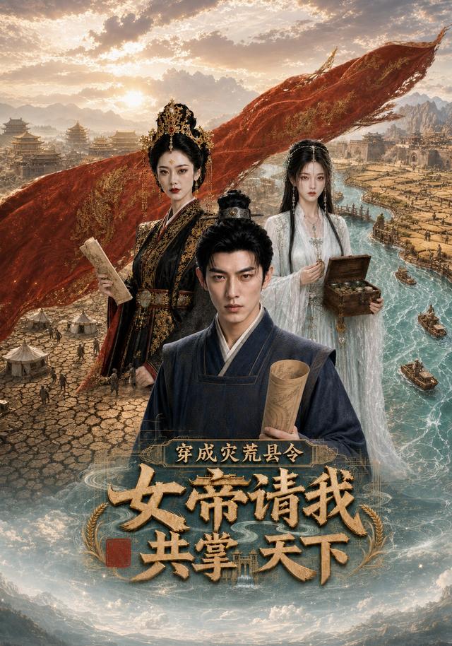 穿成灾荒县令：女帝请我共掌天下 cover